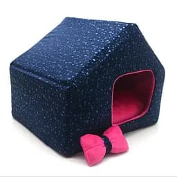 Будиночок для малих собак та котів Zoo-hunt Марсель синій №1 40х33х35 см