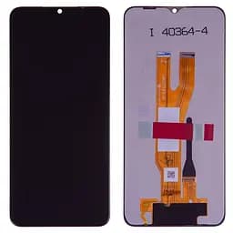 Дисплей Samsung A015 Galaxy A01, A015F Galaxy A01, чорний, з рамкою, Original (PRC), з вузьким конектором, original glass