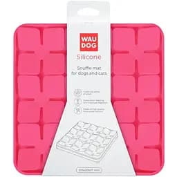 Килимок для пошуку корму Waudog Silicone 205х205х17 мм рожевий