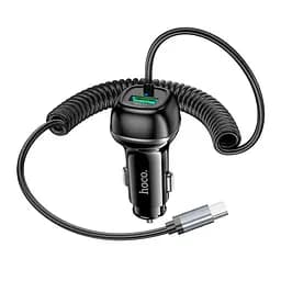 Адаптер автомобильный Hoco Rank Car charger Z58B (Type - C Cable set) |