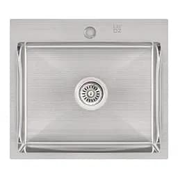 Кухонна мийка Lidz H5045 Brush 3.0/1.0 мм (LIDZH5045BRU3010), Нержавіюча сталь