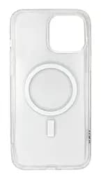 Магнітний чохол XON PhoneCase Magnetic для iPhone 13 Pro Max (PCMA1113400T 1875) Прозорий - мініатюра 3