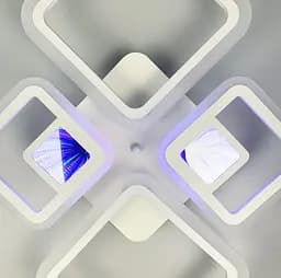LED світильник із 3D підвісткою Line.F Колір корпусу Чорний - мініатюра 3