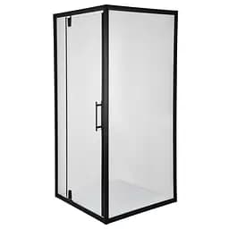 Душевая кабина Bravo Morava 90BT N 000023255, Черный матовый, прозрачный, Черный матовый
