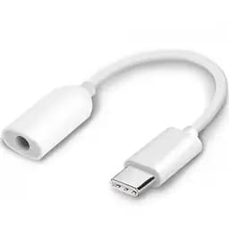 Адаптерперехідник для аудіо Xiaomi Type-C to Audio cable білий