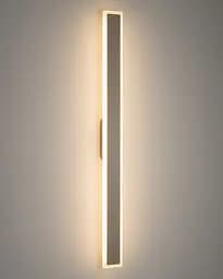 Світильник вуличний настінний Nowodvorski 11554 Isla LED 1x22W 3000K 1200Lm IP54 пісочний - мініатюра 2