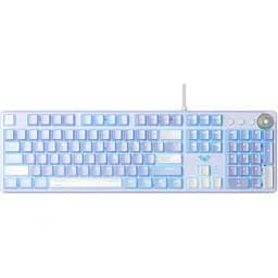 Клавіатура ігрова механічна Aula Mechanical F-2088 PRO Blue-Purple, +10 keys White, KRGD Blue