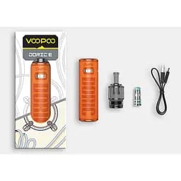 Под-система VooPoo Doric E Pod 1500 mAh 3 ml Kit Orange (15829) - мініатюра 2