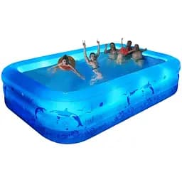 Надувной бассейн с подсветкой