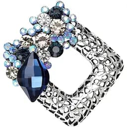 Брошь-булавка Квадрат с цветами (158511312)