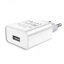 Зарядний пристрій HOCO C81A Asombroso два USB-порти Type-C зі знімним кабелем Білий - мініатюра 9