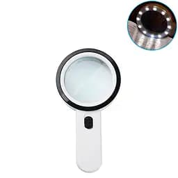 Збільшувальне скло з підсвіткою X30 Temea white