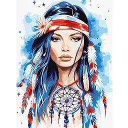 Картина за номерами Ideyka Амулет 30x40 см (KHO8421)