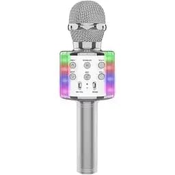 Мікрофон з караоке Epik WS858L Silver [124192]