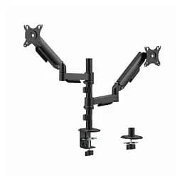 Кронштейн настільний для 2 моніторів Gembird MADA2P02 17-32 дюйми Black