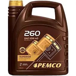 Олива моторна Pemco 260 10W-40 API SN/CH-4 Acea A3/B4 4 л (181895)