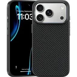 Чехол Benks Magnetic ArmorPro Kevlar Case 600D для Apple iPhone 17 Pro Black [145687]