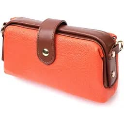 Клатч Vintage с защелкой из натуральной кожи 19.5х10х5.5 см sum0029012