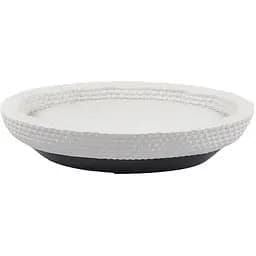 Мыльница Irya Celia fume, 14х10х3 см, белая (svt-2000022268738)