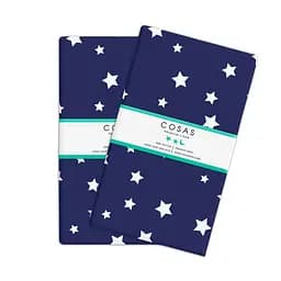 Набір наволочок Cosas Blue starsfall 50х70 см синій (SetPillow_StarfallBlue_50х70) - мініатюра 2