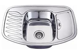 Мийка кухонна Kraft 7851 D Decor врізна 767х507х180 мм 0,8 мм 30412