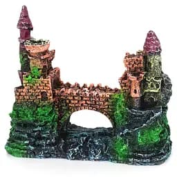 Декорація замок на скелі Aqua Nova 13,5x6x11 см (AN629)