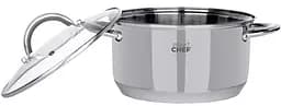 Каструля Bravo Chef 20 см (3.6 л) з кришкою (6720869) - мініатюра 4