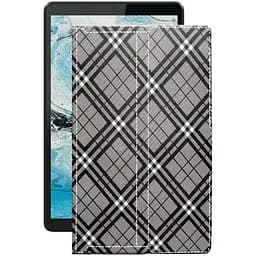 Чохол StatusCASE з екошкіри для планшету Lenovo Tab M8 TB-8505F Клітинки