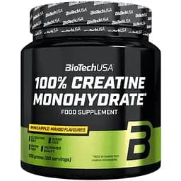 Креатин BiotechUSA 100% Creatine Monohydrate Pineapple-mango 300 г