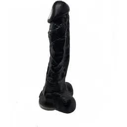 Крафтовое мыло-член с присоской Чистий Кайф Black Size XL