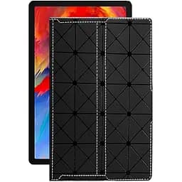Чехол StatusCASE из экокожи для планшета Lenovo Pad Plus 2021 Черный ромб