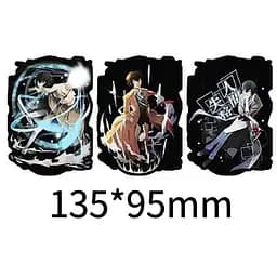 Голографічна наклейка Великий з бродячих псів Дазай Bungou Stray Dogs Dazai