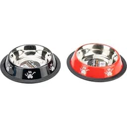 Миска для котів та собак Agility металева 180 мл 15.5 см в асортименті