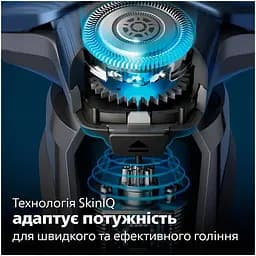 Бритва електрична Philips Series 7000 роторна синя (S7886/35) - мініатюра 11