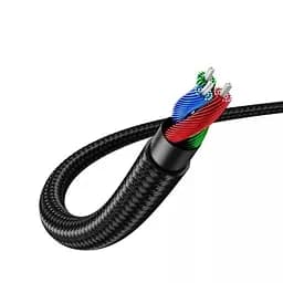 Кабель Ugreen AV112 Angled Cable 3.5 мм Male to 3.5 мм Male Cable Gold Plated Metal Case with Braid 0.5 м Blue (60178) - мініатюра 2