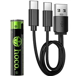 Акумуляторні батарейки Hoco JA4 (AAA ) Energy 2 pcs Black