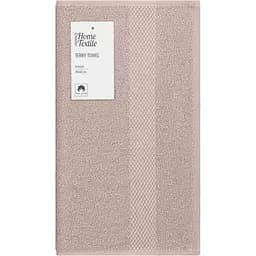 Рушник махровий Ardesto Essence 30х50 см 100% бавовна бежевий (ART2230BE) 