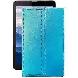 Чохол StatusCASE з екошкіри для планшету Sigma Tab A801 4G Блакитний