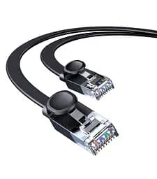 Патч-корд (мережевий кабель) Baseus High Speed ​​Six types of RJ45 1м PCWL-B01 Black - мініатюра 2