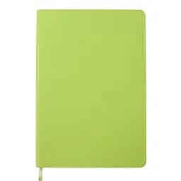 Блокнот діловий Buromax Logo2U Touch Me А5 96 арк. без лініювання обкладинка штучна шкіра салатовий (BM.295002-15)