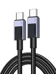 Кабель зарядний UGREEN USB C to USB C Charger Cable 100 W кабель для швидкого заряджання 2 м Black (L512)