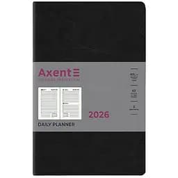 Щоденник Axent Partner City Soft 2026 чорний 145 х 210 мм (8821-26-01-A)