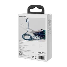 Кабель Baseus Superior Series Fast Charging Data Cable USB to M+L+C 3.5A 1.5m Blue (CAMLTYS-03) - мініатюра 10