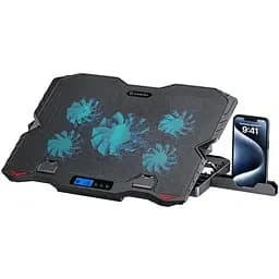 Охолоджувальна підставка для ноутбука до 15.6 дюймів GamePro GPCP-560 5xfans