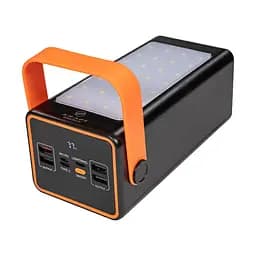 Повербанк 70000mAh Power Bank Kraft KPB-2470FCL Black 22.5W QC3.0 LED-ліхтар (43-00087) - мініатюра 2