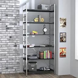 Стелаж офісний L-190 Loft Design (Горіх Модена)
