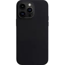 Чехол Leather Case with MagSafe для Apple iPhone 15 Pro Midnight AAA [136341]