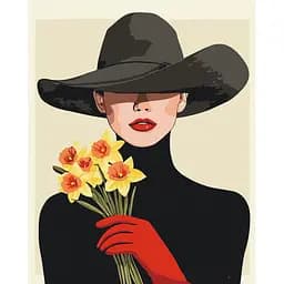 Картина за номерами Brushme Букет нарцисів