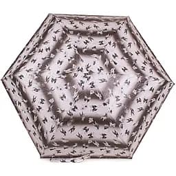 Женский складной зонтик механический Zest 102 см серый