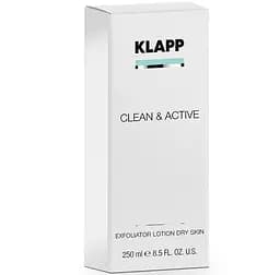 Ексфоліатор Klapp Clean & Active Exfoliator Dry Skin для сухої шкіри обличчя, 250 мл - мініатюра 2